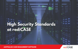 rediCASE takes data security seriously