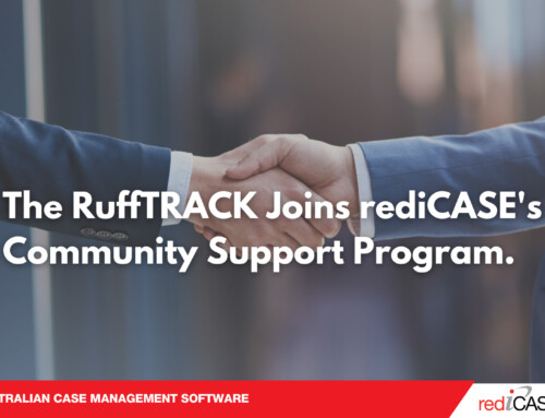 The RuffTRACK Joins rediCASE’s Community Support Program